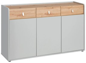 Komód Voncile 20 ASPG VV SB2 (gyöngyszürke + artrisan tölgy). 1024247
