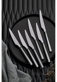 Ezüstszínű rozsdamentes acél evőeszköz készlet 36 db-os – Hermia