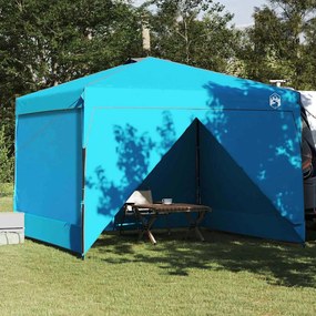 Pop-up napernyő sátor Kék 300 x 300 cm szövet