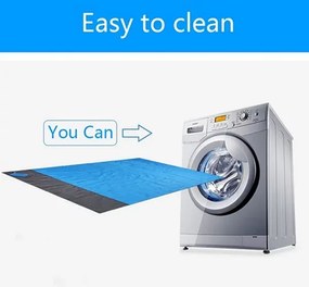 Zaparkorun Nagy pléd a strandra vagy a természetbe - narancssárga