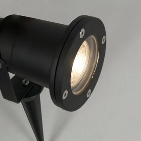 3 darabos intelligens kerti spotlámpa készlet fekete színben, kábellel és dugóval, 230 cm IP65 - Basic