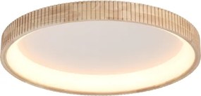 Brilagi - LED mennyezeti lámpatest FALCON WOOD MODERN LED/60W/230V átm. 80 cm, fa