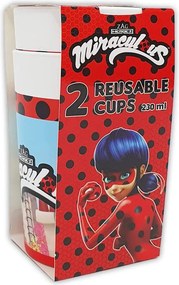 Katicabogár és Fekete macska kalandjai Hero műanyag pohár 2 db-os szett 230 ml