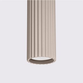 Szürkésbarna fém függőlámpa Gleam – Sollux