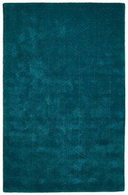 Kasbah smaragdzöld gyapjú szőnyeg, 150 x 230 cm - Think Rugs