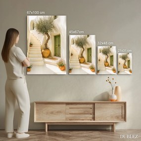 DUBLEZ | Provence-i stílusú kép - Olajfa