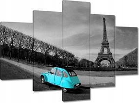 Festmények 150x105 Eiffel-torony Türkiz