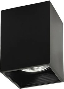 POLUX 307798 JUPITER Kocka Mennyezeti Lámpa Fekete E27 IP20