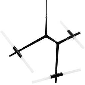 King Home CANDELABR XCP8053-6.BLACK Függőlámpa 5x3,5W/G9 IP20