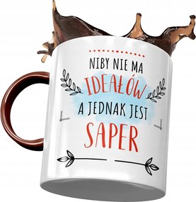 Bordó bögre A tűzszerésznek nincsenek tökéletes nyomott mintás bögréi