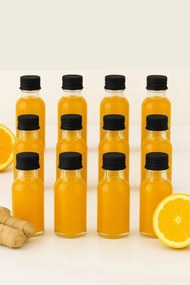 12 részes üveg fűszertartó palack készlet 30 ml