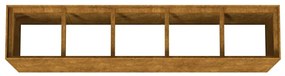 Corten acél kerti magaságyás 200x40x80 cm