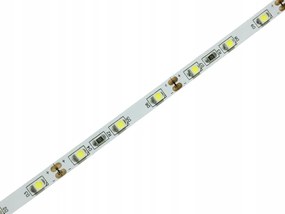 Led Szalag 12V DC Fehér Hideg 6000K 4,8W/m 300 Smd 3528 IP20 5mm Opticon