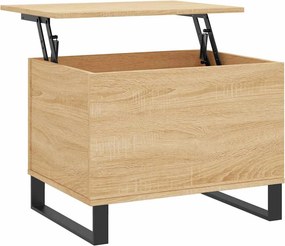 vidaXL sonoma tölgy színű szerelt fa dohányzóasztal 60x44,5x45 cm