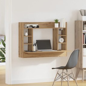 Falra Szerelhető Asztal Mester Tölgy 105x48x75 cm Szerelt Fa