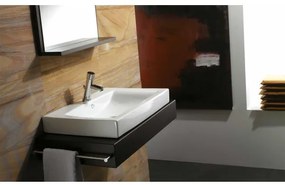 Bathco 0023 - MANCHESTER beépíthető mosdó 70x45 cm, porcelán, fehér