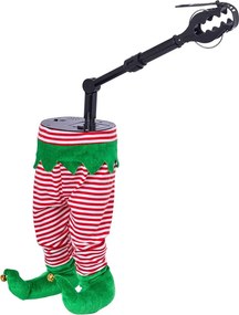 X-MAS mozgó dekoráció, manóláb