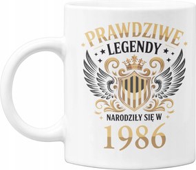 Születésnapi Bögre Ajándék "igazi Legendák Születtek 1986-BEN".