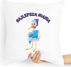 Ajándék Bébiszitter Párna Legjobb nyomott mintával