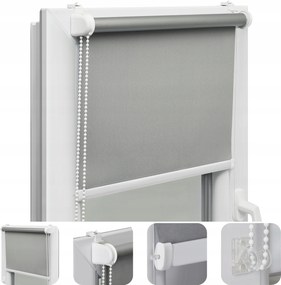 100% Fényzáró Hővédő Roló 37x230 Belső Ablakrolók Voppi