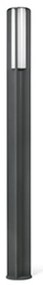FARO BU-OH kültéri állólámpa, szürke, 3000K melegfehér, fényforrással, 40W, IP65, 71209