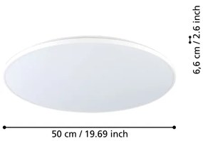Eglo 99727 - LED Mennyezeti lámpa CRESPILLO LED/29W/230V átm. 50 cm