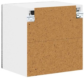 Fali konyhaszekrény 2 pcs Szürke Sonoma 40 x 31 x 40 cm Faanyag