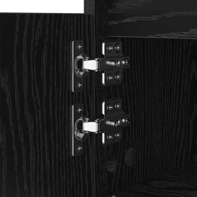 Dohányzóasztal fiókkal Musta tammi 90 x 60 x 35 cm Faanyag