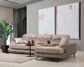 Sarokkanapé Frido Jobbos (L3+Chl) - Bézs
