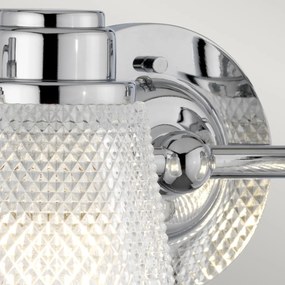 Quintiesse modern fürdőszobai lámpa hudson csiszolt króm elsqn-hudson4-bath IP44