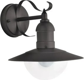 Rabalux kültéri fali lámpa e27 60w fekete oslo