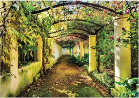 Fotótapéta Kert 3D Pergola Természet Növények 254x184