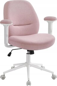 Forgószék Songmics rózsaszín