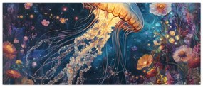 Kép - Varázslatos medúza (120x50 cm)