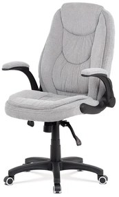 Ezüst Szövet Irodai Főnöki Szék, Szinkron Mechanikával.