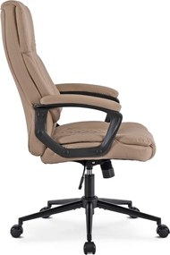 Forgószék bézs színben, műbőr kárpittal. PHONIX