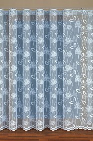 Mg Függöny 34940 Fehér 300x250cm kész, M szalaggal