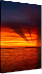 Vászonkép 80x120 Tenger naplemente