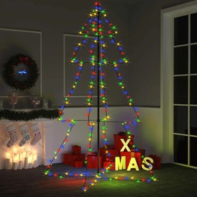240 LED-es beltéri/kültéri kúp alakú karácsonyfa 118 x 180 cm
