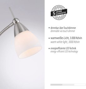 Paul Neuhaus modern állólámpa pino ezüst pln400-55