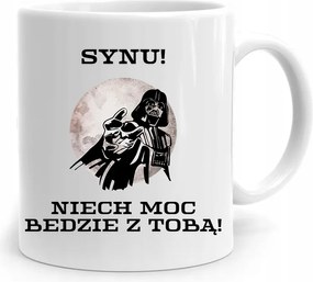 Bögre Ajándék Fiúnak Legyen Erő Veled fényképes nyomtatással