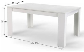 Étkezőasztal Tangan New 140 (6 fő részére). 752834