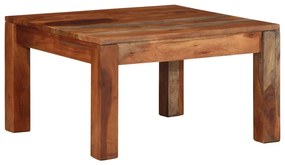 vidaXL dohányzóasztal 60x60x35 cm tömör fa akácfa