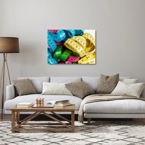 A színes méter képe (üvegen) (70x50 cm)