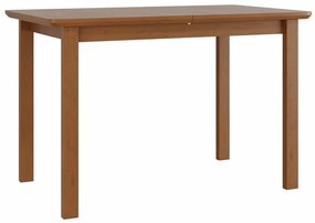 Asztal Victorville 117Égerfa, 76x70x120cm, Hosszabbíthatóság, Természetes fa furnér, Fa, Részben összeszerelt