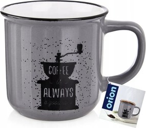 Kerámia bögre kávé tea gyógynövény italok Szürke 370 ml