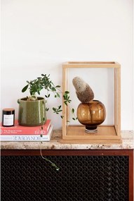 Herb 2 db-os zöld kerámia kaspó szett - Hübsch