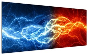 Az elektromos feszültség képe (120x50 cm)