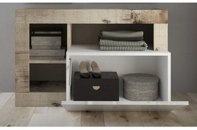 LENOR pad, fehér/barna