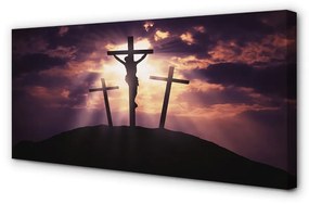 Canvas képek Jézus kereszt 100x50 cm